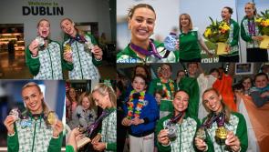 PICTURES: Homecoming of Sharlene Mawdsley and Sophie Becker following European success 