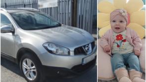 Urgent Garda alert as car is hijacked with five-month-old baby inside