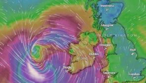 WATCH LIVE: Follow Storm  ÉOWYN as it hurtles over Kildare 