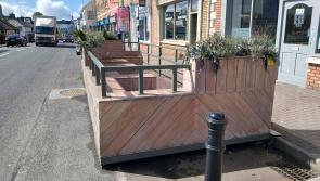 Kildare parklet is staying put in town centre