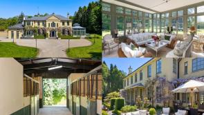 PICTURES: Take a look inside this incredible Kildare home fit with a gym and tennis court