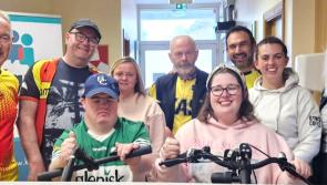 North Kildare cyclists and North Offaly team members raise €3,000 for Kare