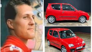 2001 Fiat for sale on DoneDeal for €10,000 due to incredible Michael Schumacher link