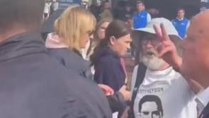 WATCH: Kildare Minister confronted by Palestine supporter at National Ploughing Championships 
