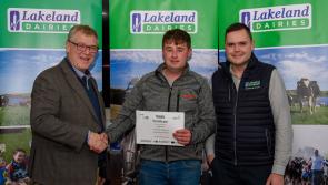 Kildare farmer completes top dairy programme