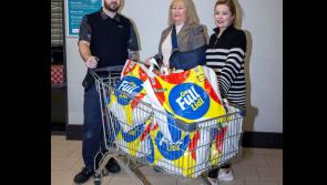 Kildare shoppers raise more than &euro;12,500 for Family Carers Ireland in Lidl Ireland&rsquo;s annual festive &lsquo;Trolley Dash&rsquo; fundraiser