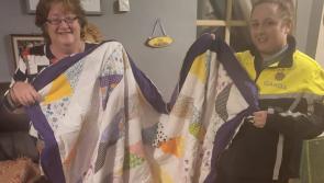 Kildare woman reunited with sentimental blanket after stolen car is recovered 