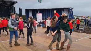 WATCH: People swap wellies for dancing shoes at Ploughing 2023