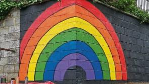 Volunteers restore vandalised LGBT mural in Newbridge 