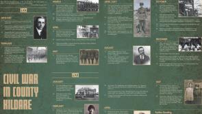 Kildare County Council unveils Irish Civil War timeline poster