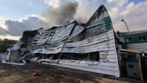 WATCH: Dublin firefighters make 'good progress' tackling Coolock fire as several buildings collapse