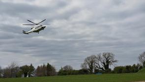 WATCH VIDEO: Multi-millionaire JP McManus arrives in his helicopter at Punchestown 