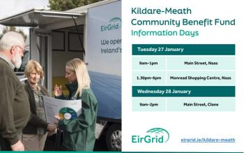 EirGrid in Kildare with Community Benefit Fund information days