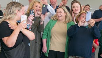 ELECTED: Time for happy selfies as Evie Sammon elected in Naas