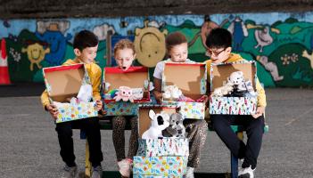 Dad urges Kildare to take part in Christmas shoebox appeal that helped him as a child