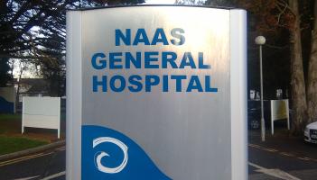 A dozen people on trolleys at Kildare's main hospital today