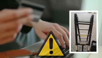 'Stop use immediately': Urgent safety warning issued over ladder sold to Irish shoppers