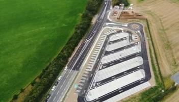  Park and Share facility beside the M1 motorway 