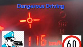 Kildare driver travelling at 116km/h in 60km/h zone charged with dangerous driving