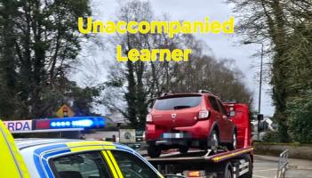 Learner driver has vehicle impounded in Kildare