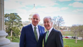 Kildare senator strengthens links with Kildare on visit to America