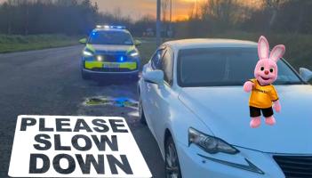 Lexus driver clocked at 191kph in Laois