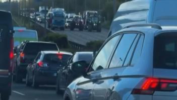 Disruption on Kildare routes continues due to protests and collisions 