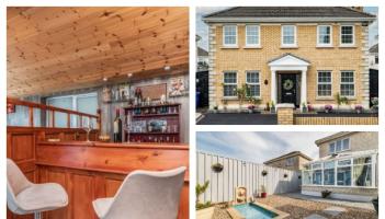 GALLERY: Luxurious Kildare home with own bar and water feature in backyard
