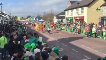 KILDARE VIDEO: St Patrick's Day Parade in Clane