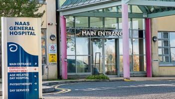 Four patients on trolleys at Kildare hospital today