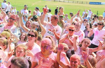 Gallery Inflatable Colour Run At Punchestown Racecourse Photo 1 Of 50 Kildare Now The color run, also known as the happiest 5k on the planet, is a unique paint race that celebrates healthiness, happiness. gallery inflatable colour run at