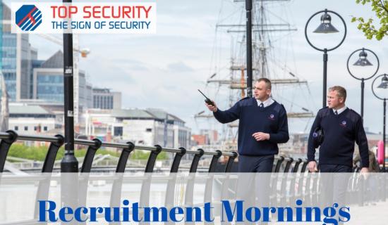 JOBS ALERT: Join the team! Top Security are holding recruitment mornings for a range of positions