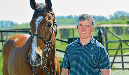 Kildare's Ross O'Sullivan, making his mark over the jumps and on the flat
