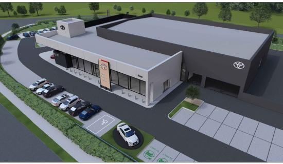 Plans have been submitted for a major &euro;5.8 million motor showroom and vehicle service complex at a site adjacent to the Bundle of Sticks Roundabout in Newhall, Naas.