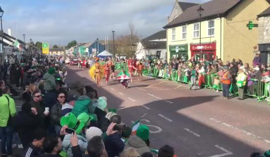 KILDARE VIDEO: St Patrick's Day Parade in Clane