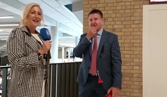 Interview: Winning owner of the first race winner with Teresa Mendoza Michael Donoghue 