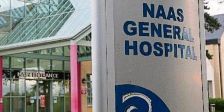 Just one patient on a trolley at Kildare's main hospital today