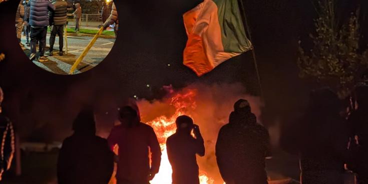 'Thuggery' - Six arrested after violence erupts outside Citywest Hotel in Dublin