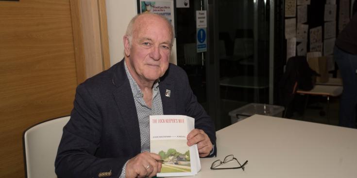 GALLERY: Kildare author John MacKenna launches latest book, The Lock Keeper's Wife in Athy