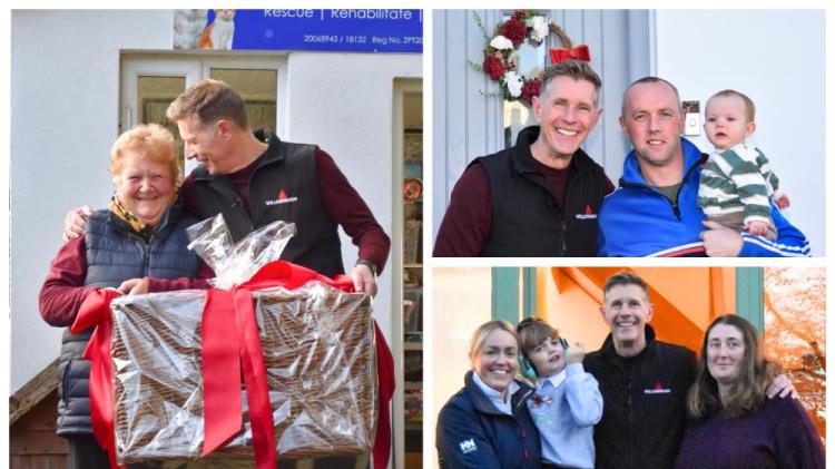 Irish everyday heroes left stunned as Dermot Bannon lands on doorsteps with surprise gifts