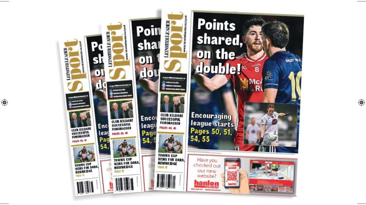 In this week's Leinster Leader Sport