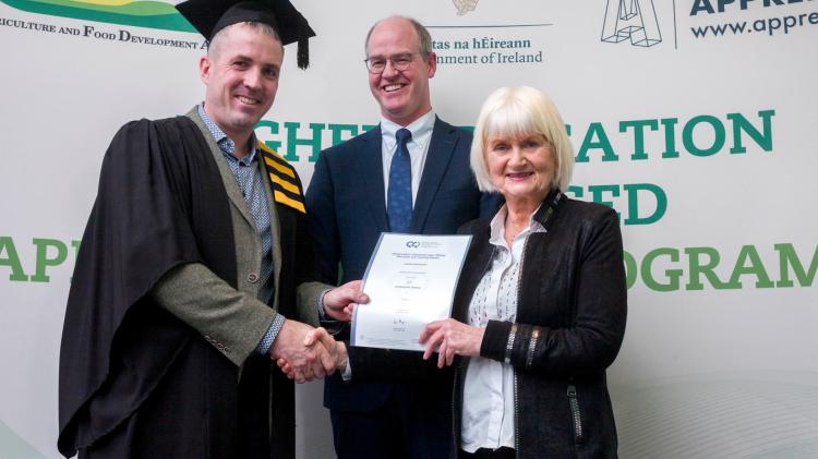 GALLERY: Co. Kildare graduates of Ireland&rsquo;s first higher education apprentices in land-based sectors