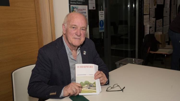 GALLERY: Kildare author John MacKenna launches latest book, The Lock Keeper's Wife in Athy