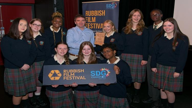 'Truly inspiring': Four Kildare schools win big at Rubbish Film Festival 2026