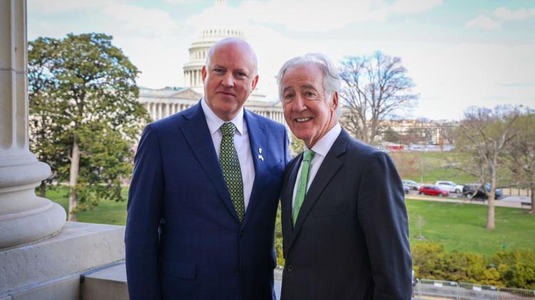 Kildare senator strengthens links with Kildare on visit to America