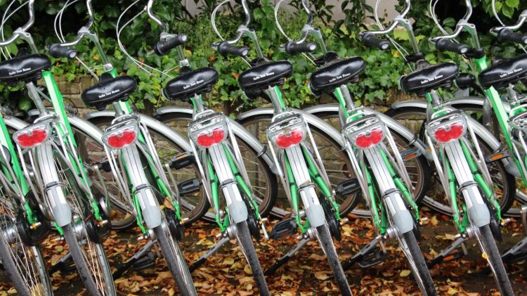 Repairs due for cycle stands in this Kildare Municipal District