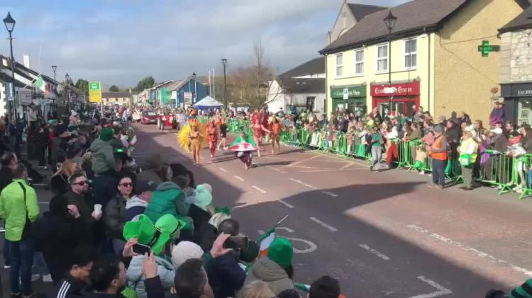 KILDARE VIDEO: St Patrick's Day Parade in Clane