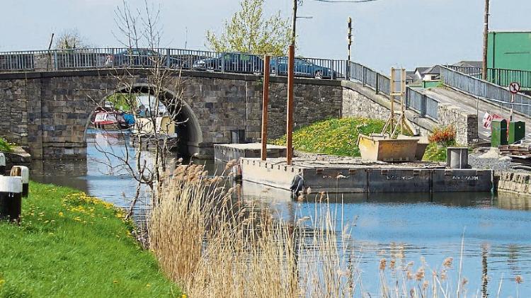 A three foot high flood in a Kildare housing estate was caused by a piece of plastic