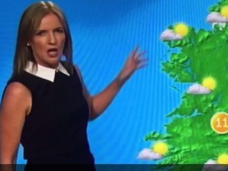 RTÉ weather woman Joanna Donnelly became an sensation following last night's Prince