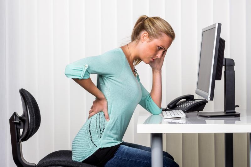 Back ache office desk